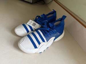 Adidas Trae Young 2 Basketball Shoes Blue White Size 10